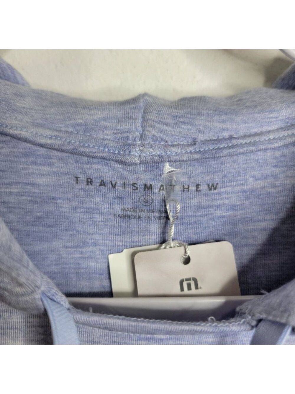 Travis Mathew Skyloft Soft Hood Pullover Womens Small Kentucky Blue INV13045704 - Picture 3 of 7
